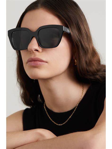 40022 celine sunglasses|Oversized sunglasses in acetate .